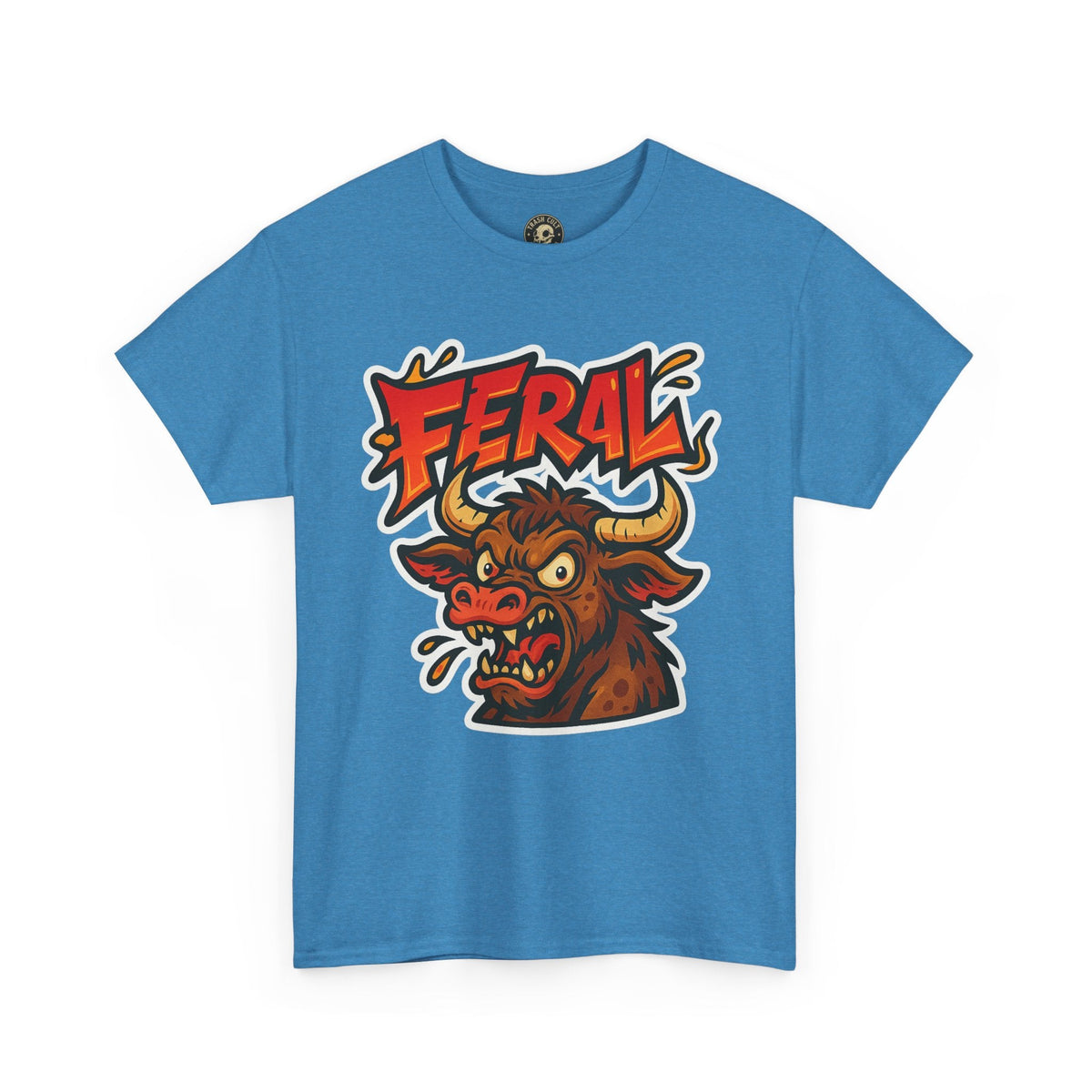 Feral Graphic Tee, Unisex T-Shirt for Animal Lovers, Casual Wear, Birthday Gift, Unique Design, Everyday Style