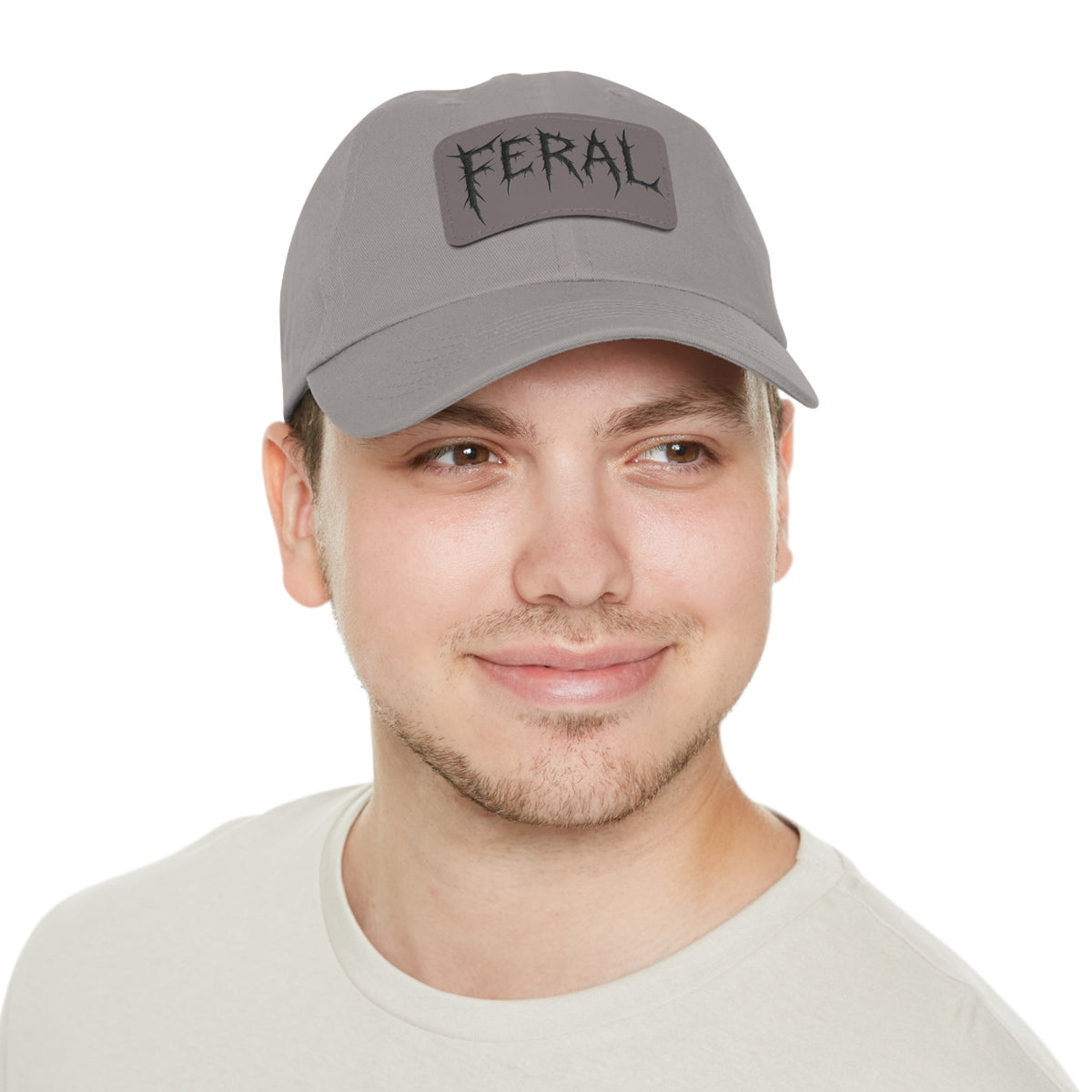 FERAL Embroidered Leather Patch Hat – Trash Cult Supply Co.