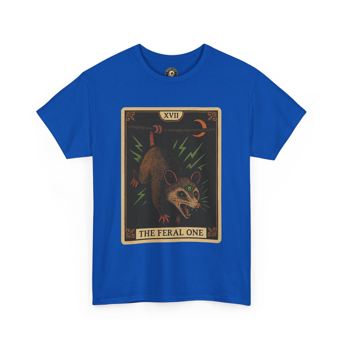 Feral One Graphic Tee - Quirky Unisex T-Shirt, Vintage Inspired, Animal Art, Casual Wear, Gifts for Him/Her