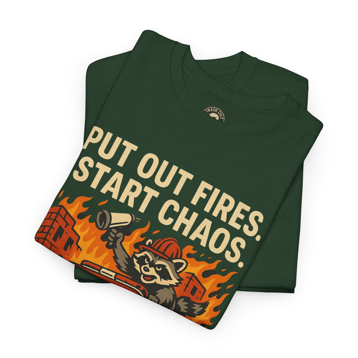 Put Out Fires Start Chaos Unisex Heavy Cotton Tee | Funny Firefighter Shirt | Casual Wear | Gift for Firefighter Lovers, Firefighter [...]