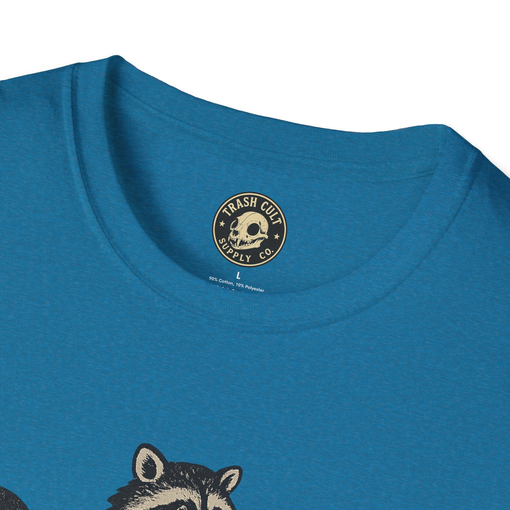 Feral Water Skiing Raccoon Vintage Shirt – Trash Cult Supply Co. | Gildan 2000 Softstyle