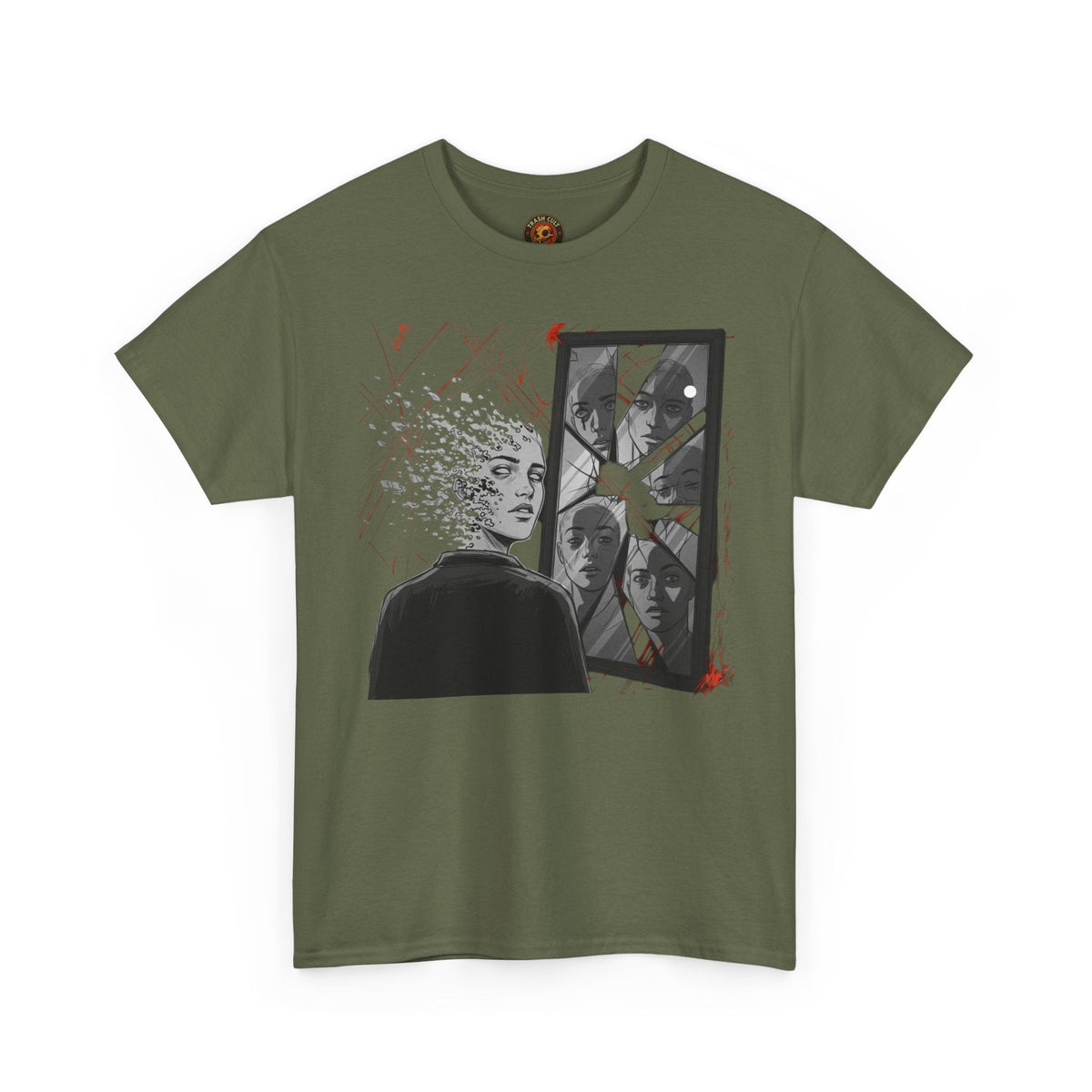 Xian Allen x Trash Cult Shirt – “Don’t Look Too Close” | Surreal Dark Art T-Shirt