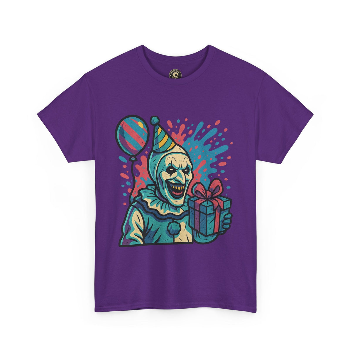 Art the Clown Birthday Shirt – New School Graffiti Horror Tee on Gildan 5000