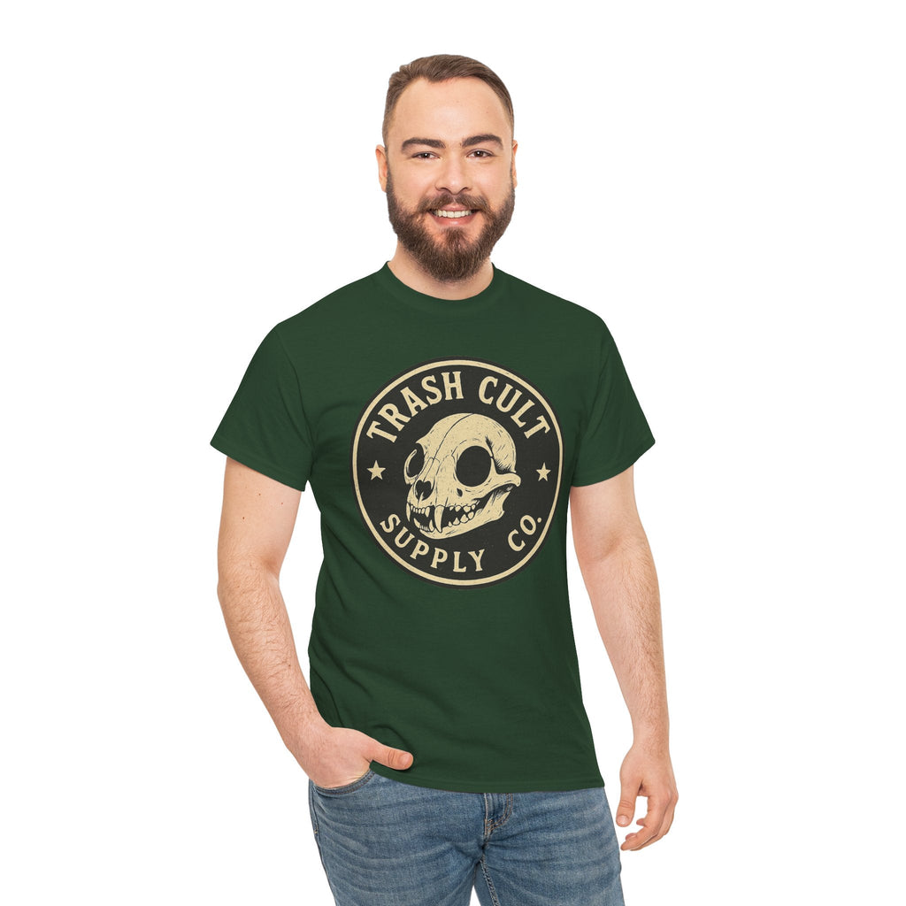 Trash Cult Skull - Stay Feral Culture Vibe, Streetwear Gift, Casual Outfit, Festival Wear, Trendy Apparel, Unique Present