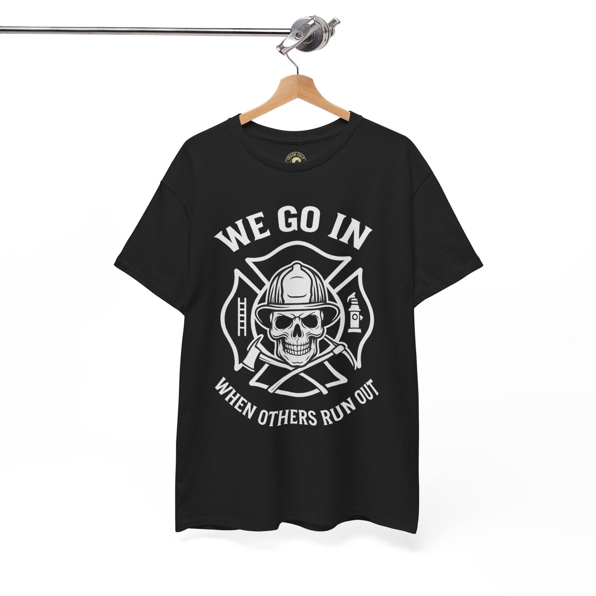 Firefighter Tribute T-Shirt - Bold Design, Heroic Spirit, Unisex Shirt, Gift for Firefighters, Fire Safety Awareness