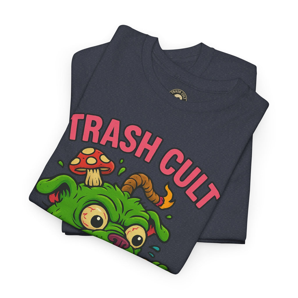 Feral Pizza Monster Shirt – Trash Cult Supply Co | Gildan 5000 Graphic Tee