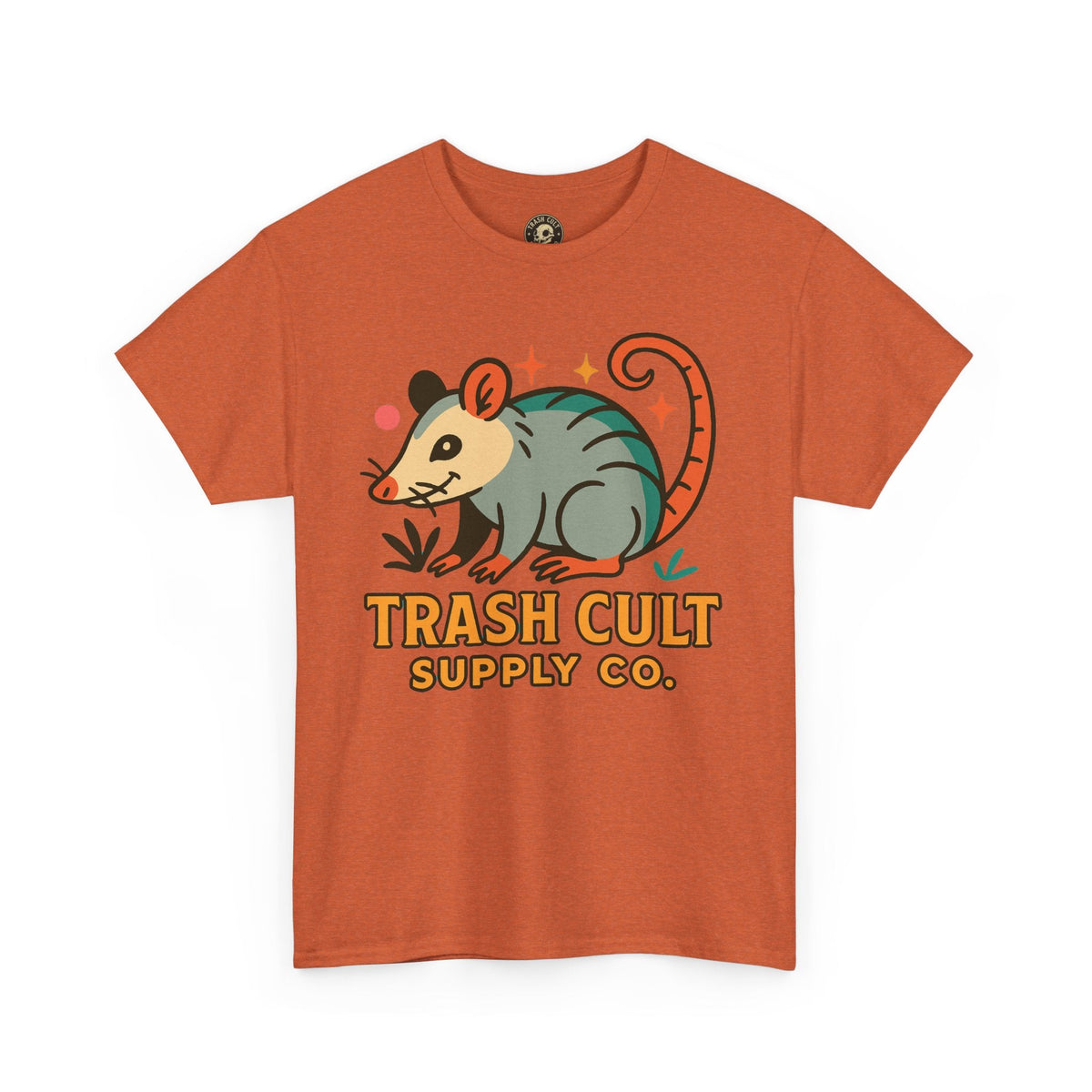 Trash Cult Unisex Cotton Tee, Trendy Apparel, Gift for Nature Lovers, Eco-Friendly Fashion, Unique Graphic Tee, Beach Casual Wear