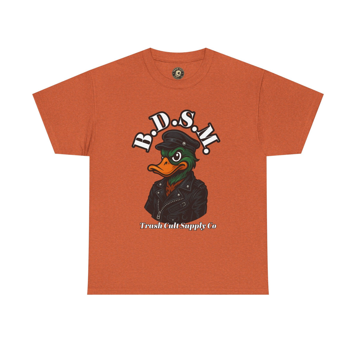 BDSM Mallard Duck Biker Shirt – Funny Biker Duck Tee on Gildan 5000