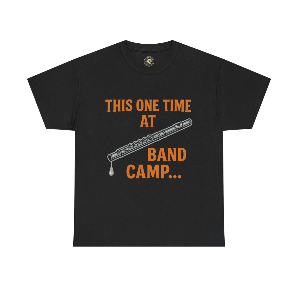 Funny Band Camp T-Shirt, Music Lover Tee, Gift for Musicians, Humor Shirt, Unisex Heavy Cotton Tee