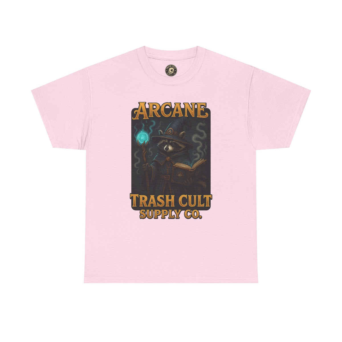 Arcane Trash Cult Unisex Heavy Cotton Tee, Cult Merchandise, Witchy Style, Halloween Tee, Casual Everyday Wear