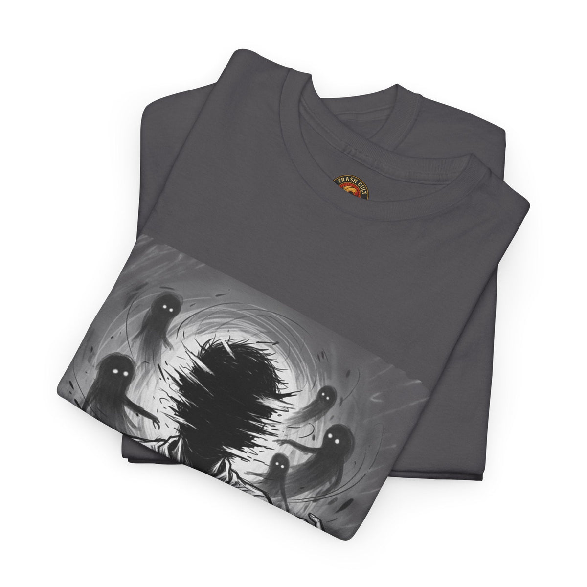 Xian Allen x Trash Cult Shirt – “Don’t Let Them In” | Ghost Spiral Emotional Horror Tee