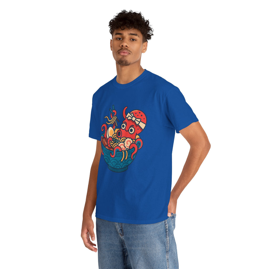 Octopus Ramen Bowl Shirt – Funny Japanese Noodle Graphic Tee