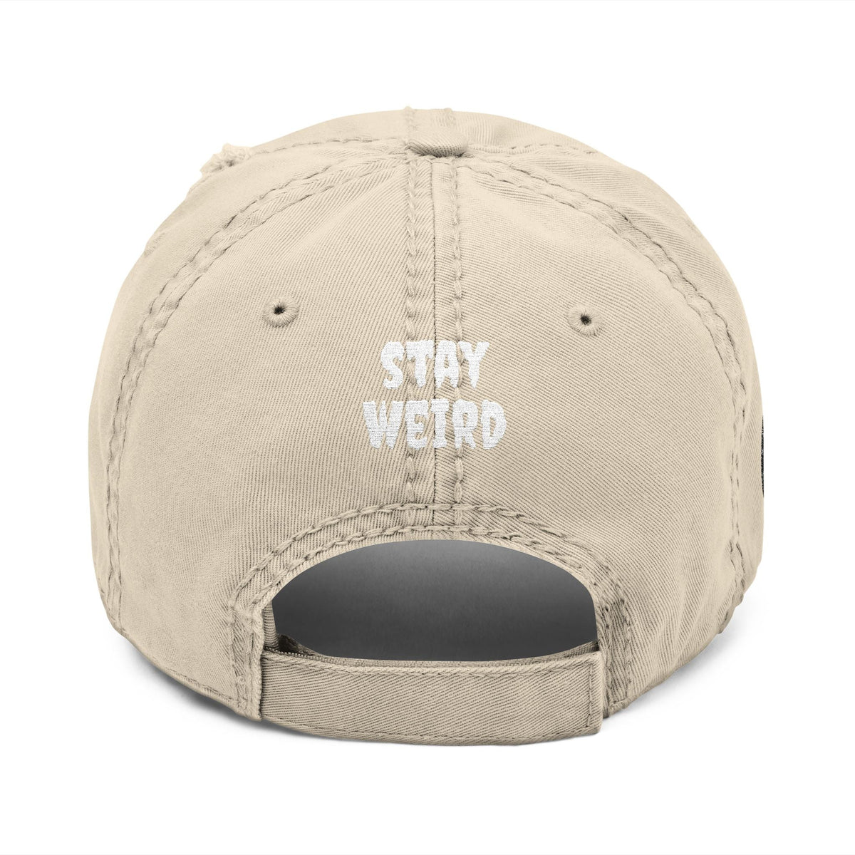 FERAL Distressed Dad Hat – Stay Weird Vintage Cap