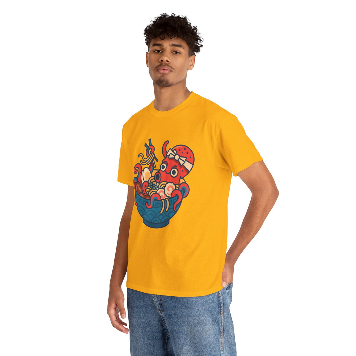 Octopus Ramen Bowl Shirt – Funny Japanese Noodle Graphic Tee