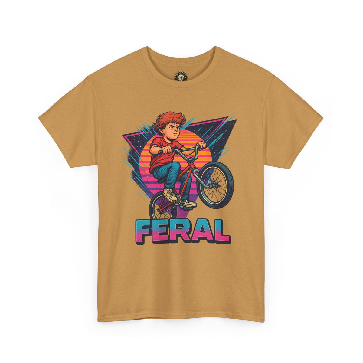 Feral BMX Adventure Tee – Ride Wild in Retro Style