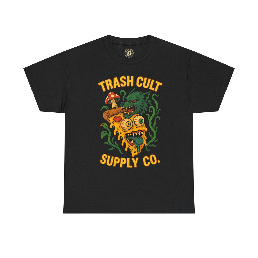 Trash Cult Unisex Heavy Cotton Tee, Graphic Shirt for Halloween, Horror Lovers, Eco-Friendly Gift, Casual Wear, Unique Outfits