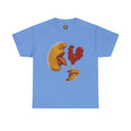 Bold Retro Halftone Tease – Red Rooster Lollipop Graphic Tee
