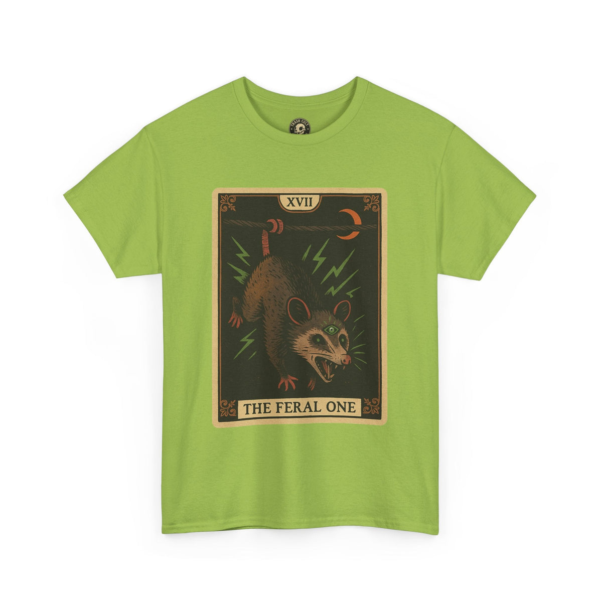 Feral One Graphic Tee - Quirky Unisex T-Shirt, Vintage Inspired, Animal Art, Casual Wear, Gifts for Him/Her