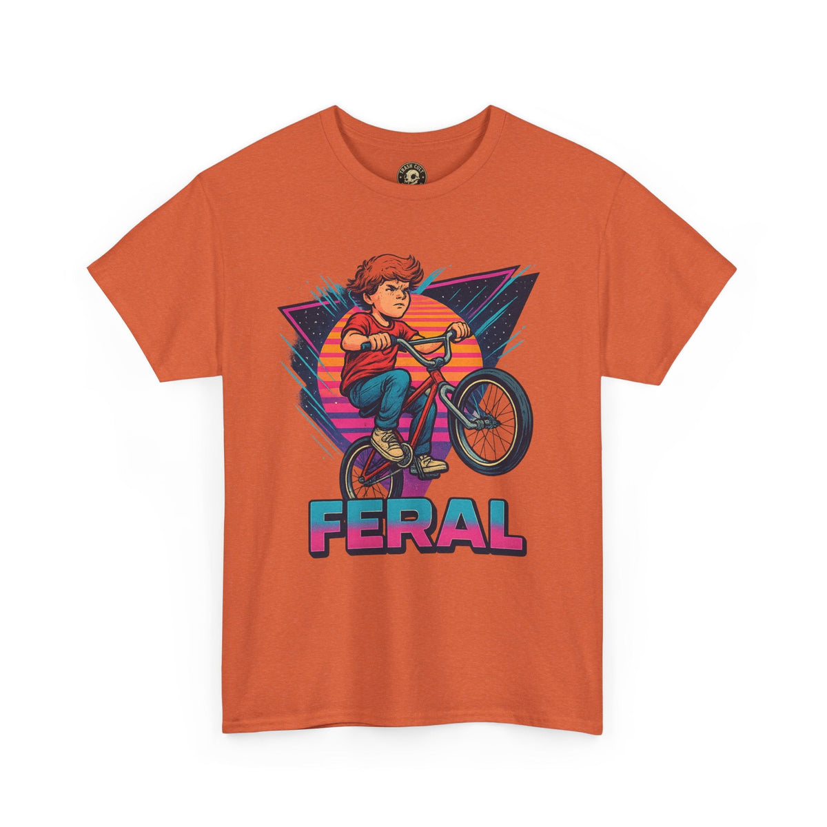 Feral BMX Adventure Tee – Ride Wild in Retro Style