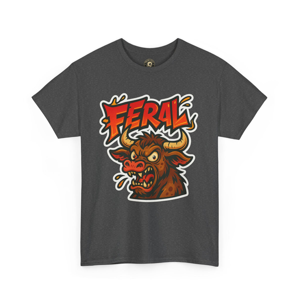 Feral Graphic Tee, Unisex T-Shirt for Animal Lovers, Casual Wear, Birthday Gift, Unique Design, Everyday Style