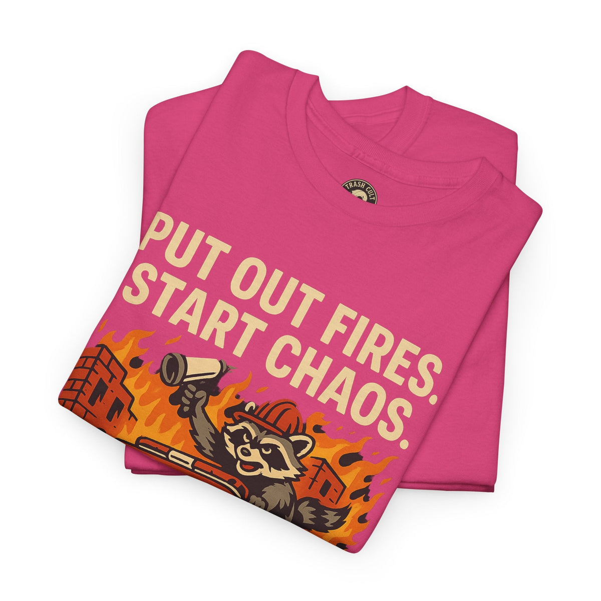 Put Out Fires Start Chaos Unisex Heavy Cotton Tee | Funny Firefighter Shirt | Casual Wear | Gift for Firefighter Lovers, Firefighter [...]