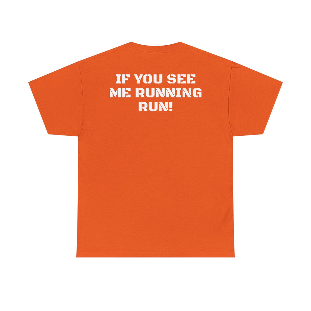 Hazmat Team Veteran T-Shirt – Neon New School Biohazard Graphic Tee | Gildan 5000 Sci-Fi Cotton Shirt