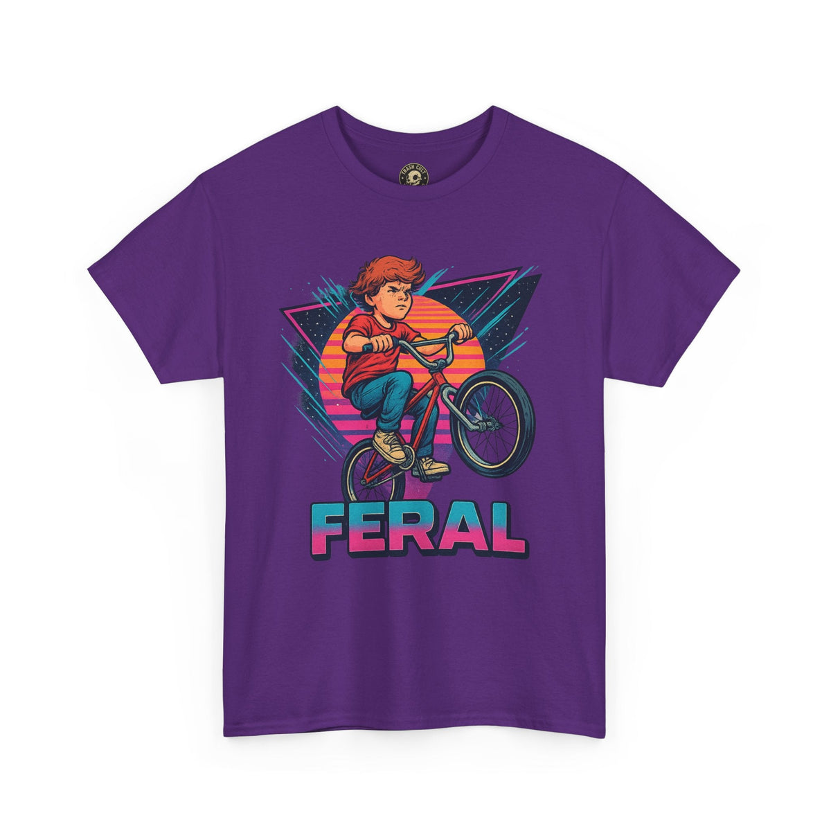 Feral BMX Adventure Tee – Ride Wild in Retro Style