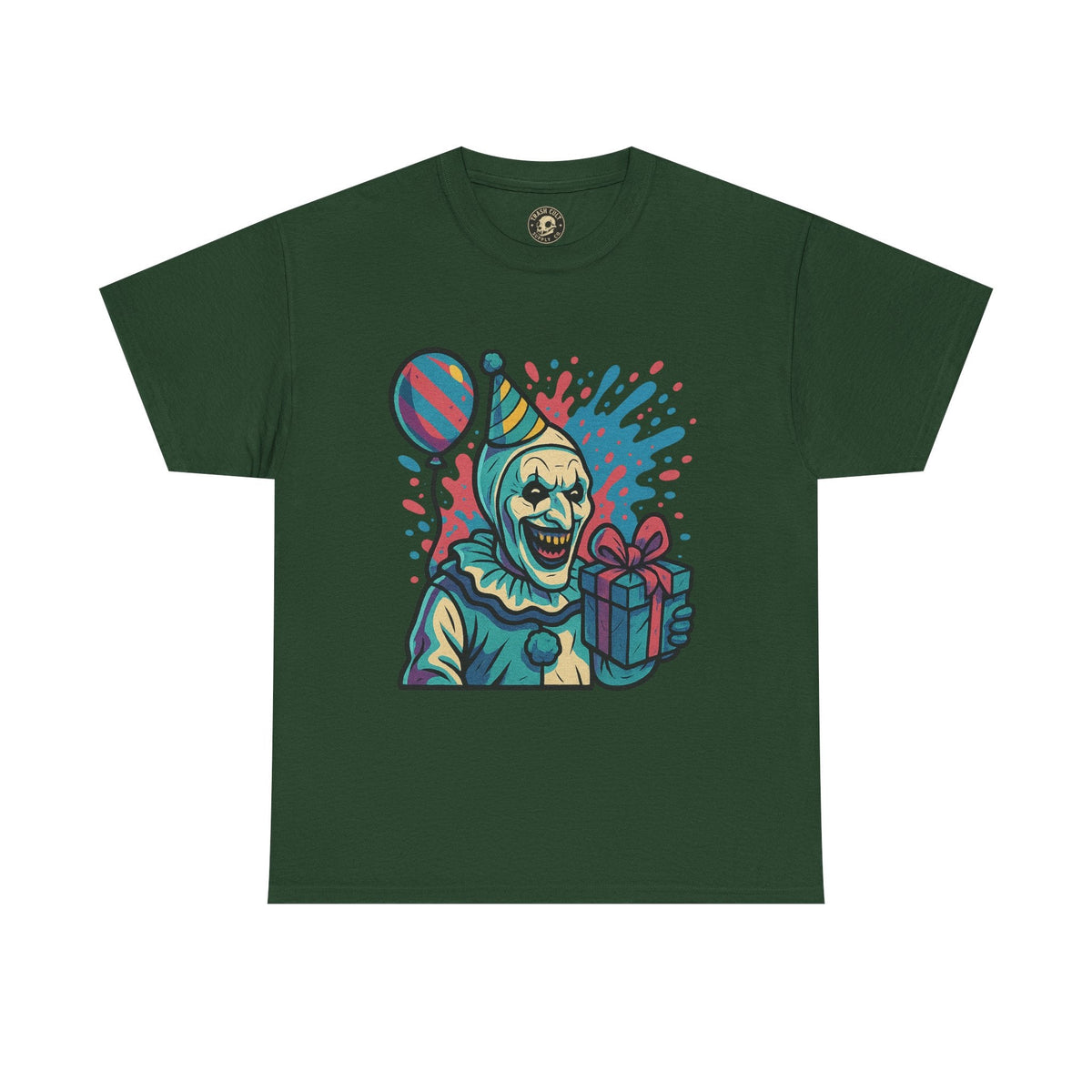 Art the Clown Birthday Shirt – New School Graffiti Horror Tee on Gildan 5000