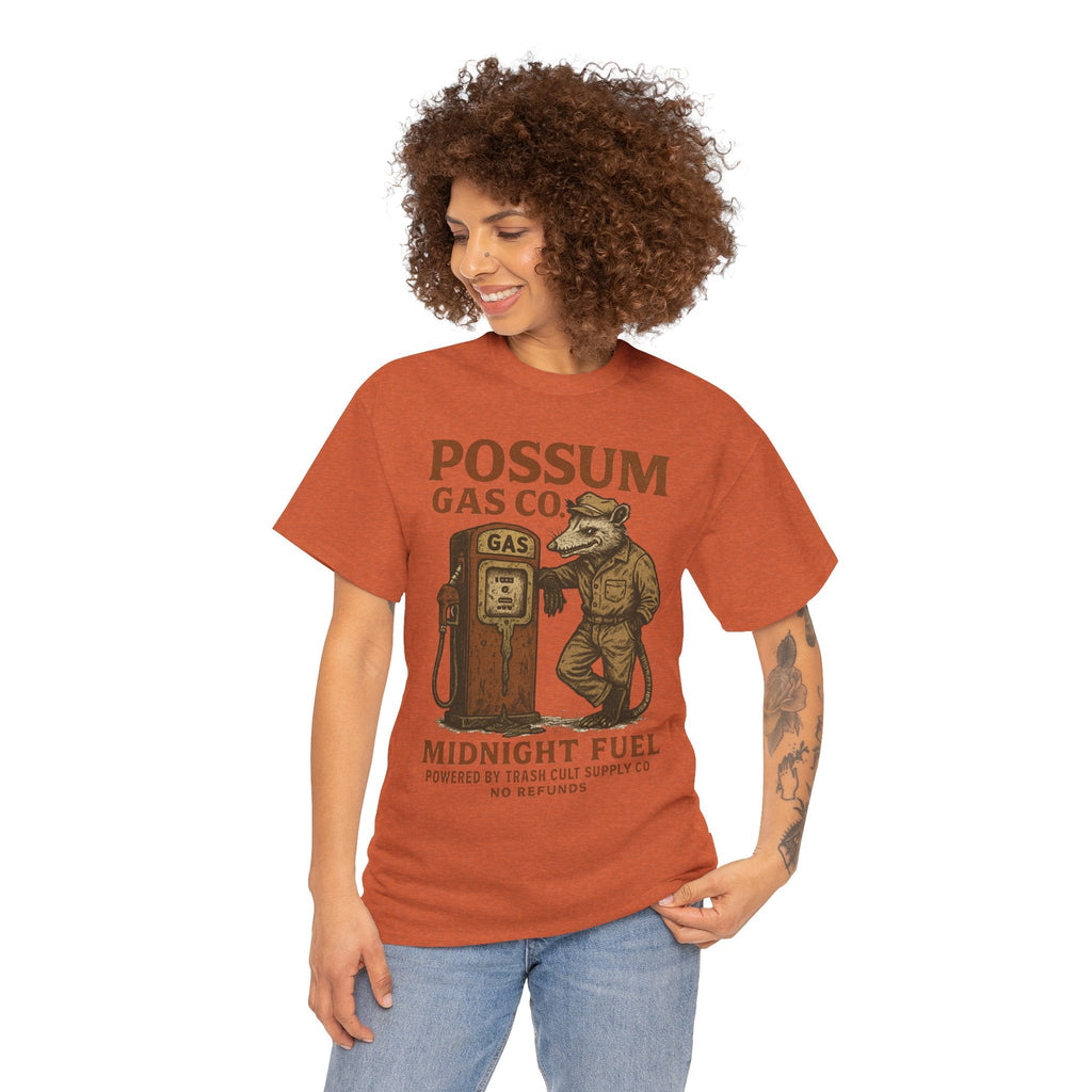 Possum Gas Co. Vintage Feral Mechanic Shirt – Trash Cult Supply Co. – Gildan 5000