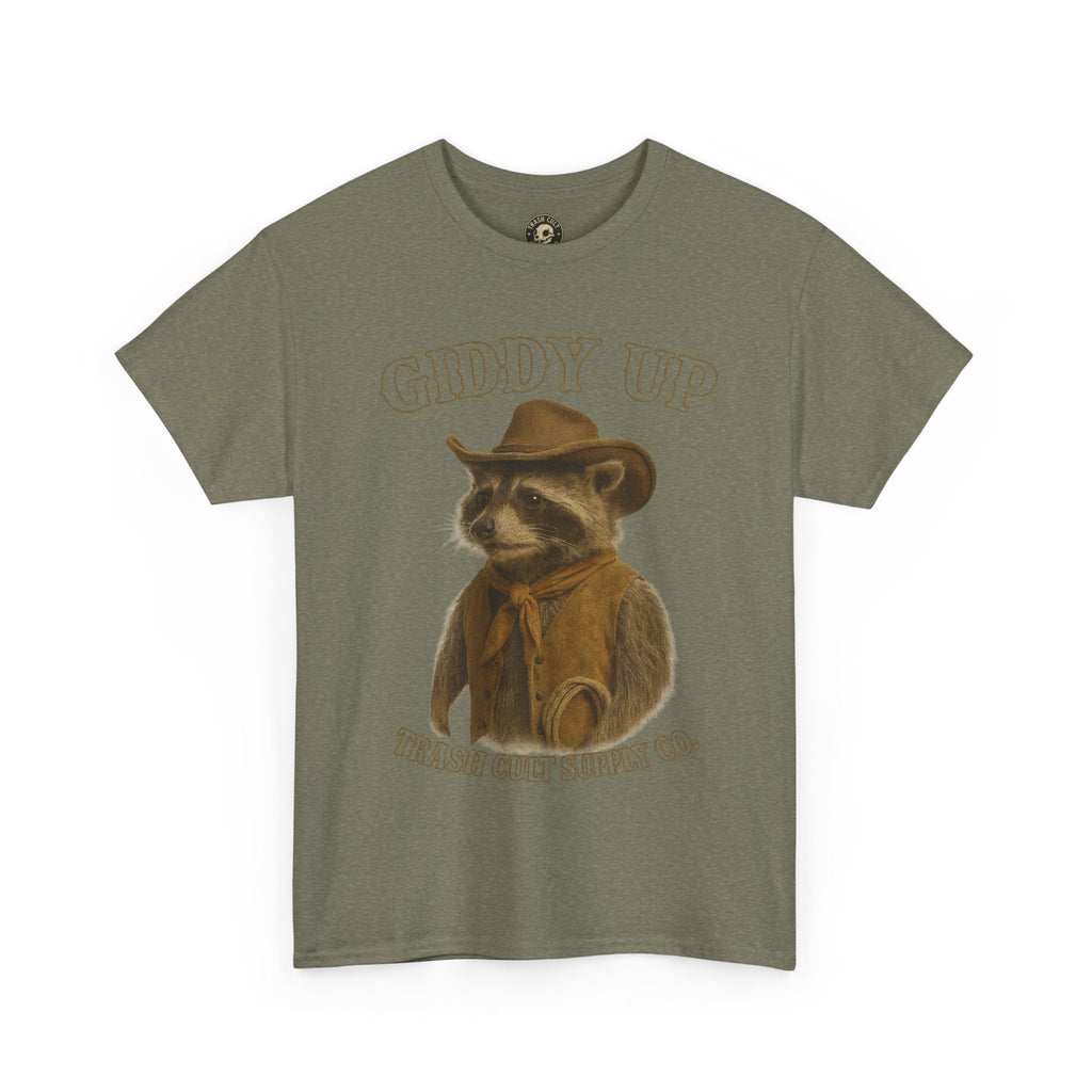Giddy Up Graphic Tee, Funny Tee, Unisex Cowboy Shirt, Casual Wear, Gift for Him/Her
