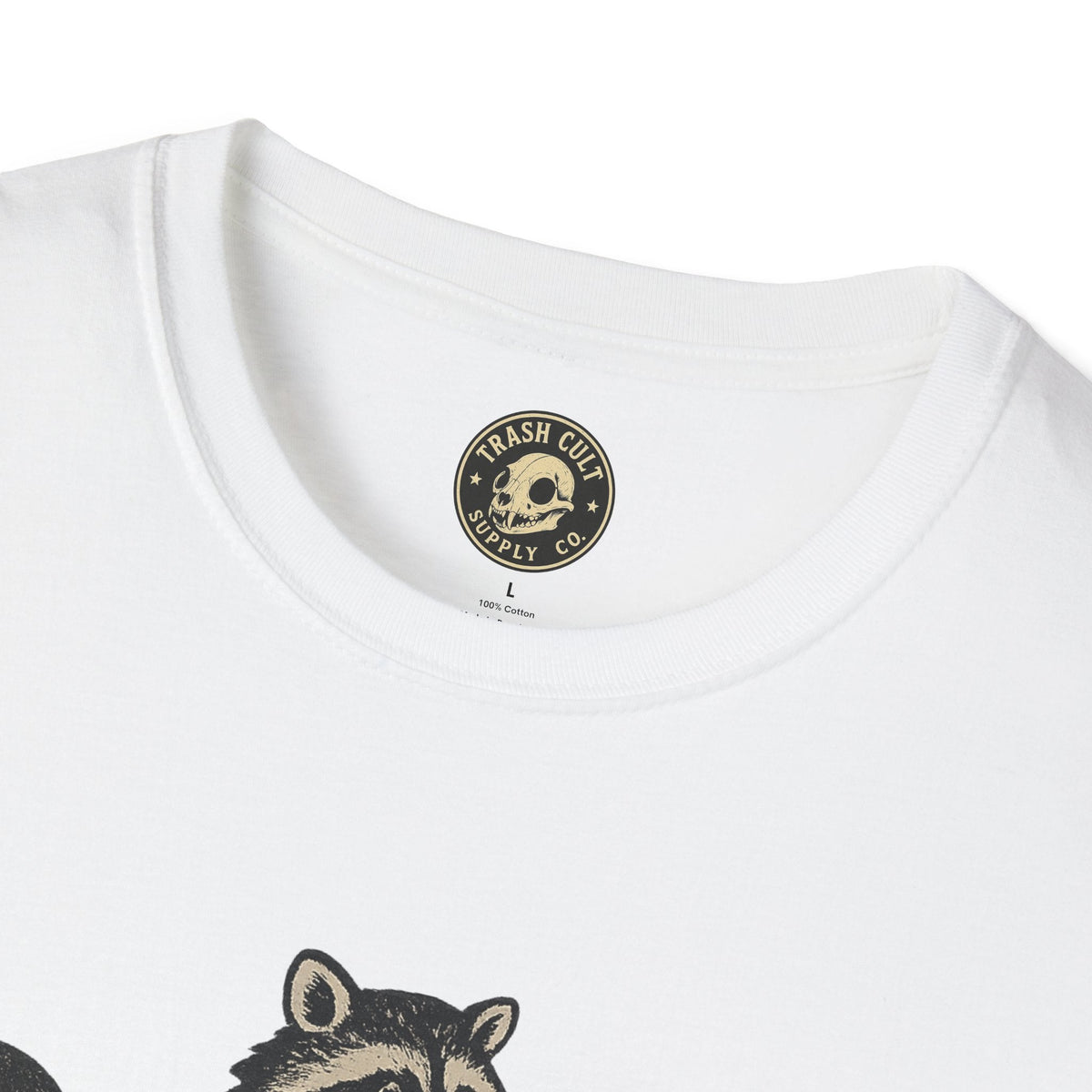 Feral Water Skiing Raccoon Vintage Shirt – Trash Cult Supply Co. | Gildan 2000 Softstyle