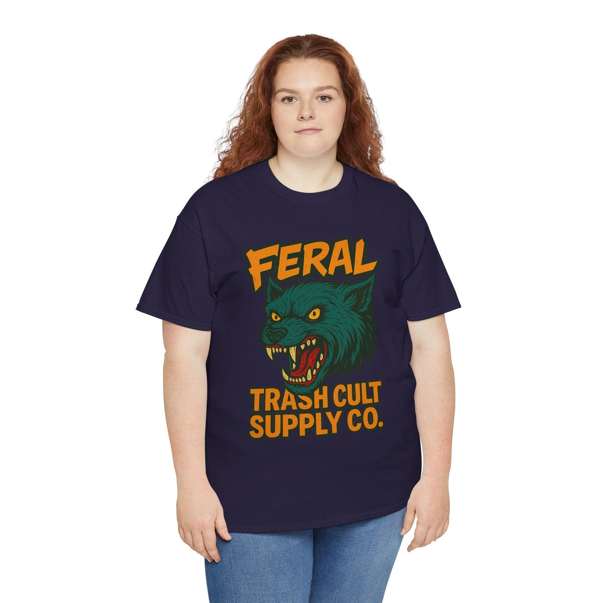 FERAL Wolverine Shirt – Trash Cult Graffiti Tee (Gildan 5000)