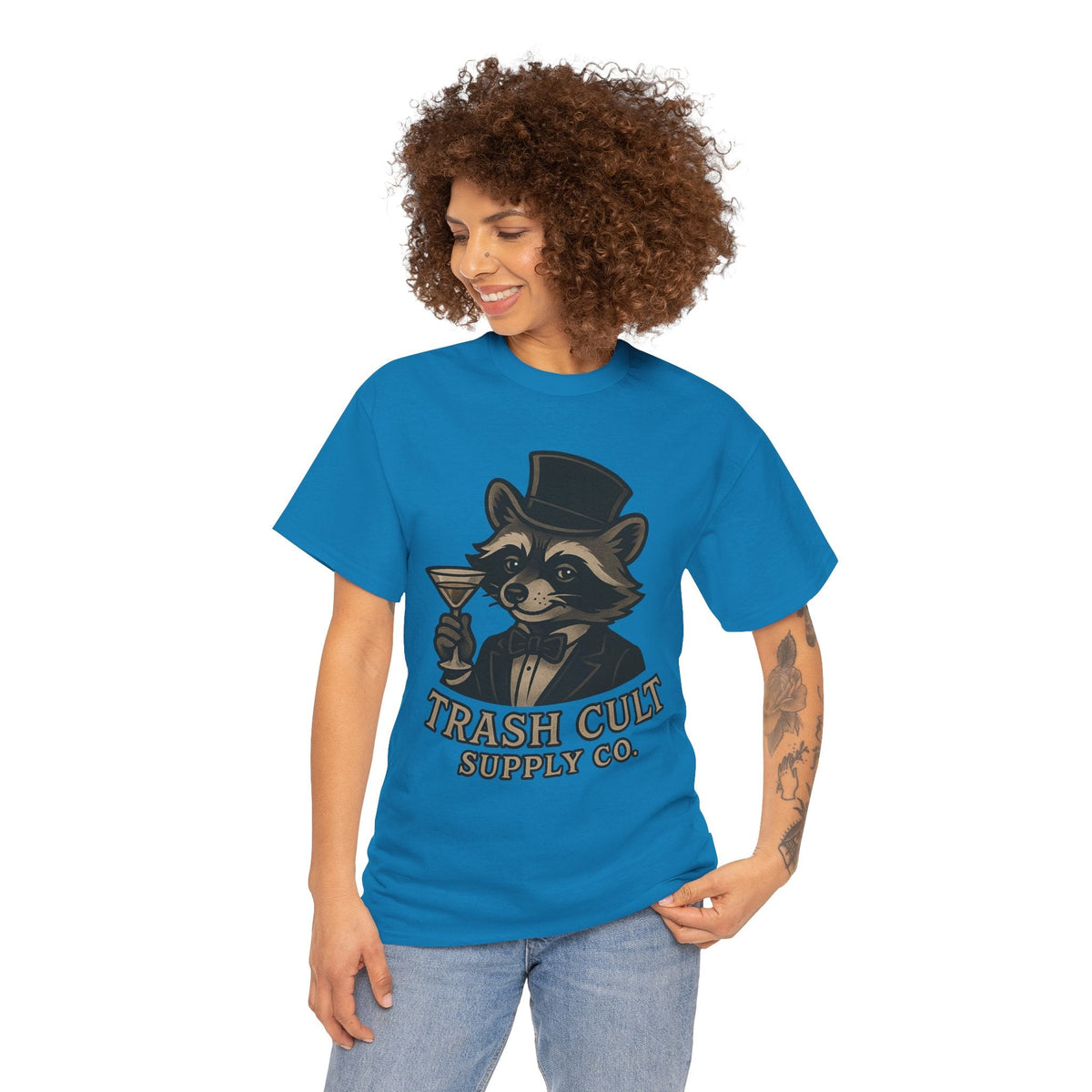 Playboy Raccoon Neo-Traditional Tattoo Shirt – Trash Cult Supply Co.