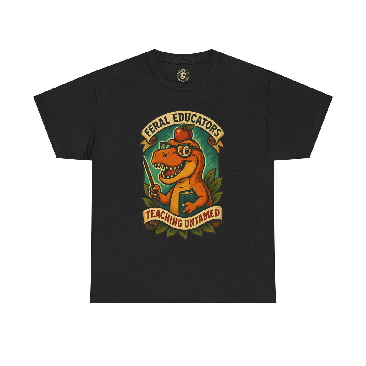 Feral Educators Tee, Fun Teacher Shirt, Unisex Cotton Tee, Gift for Educators, Classroom Apparel, Teacher Appreciation Day