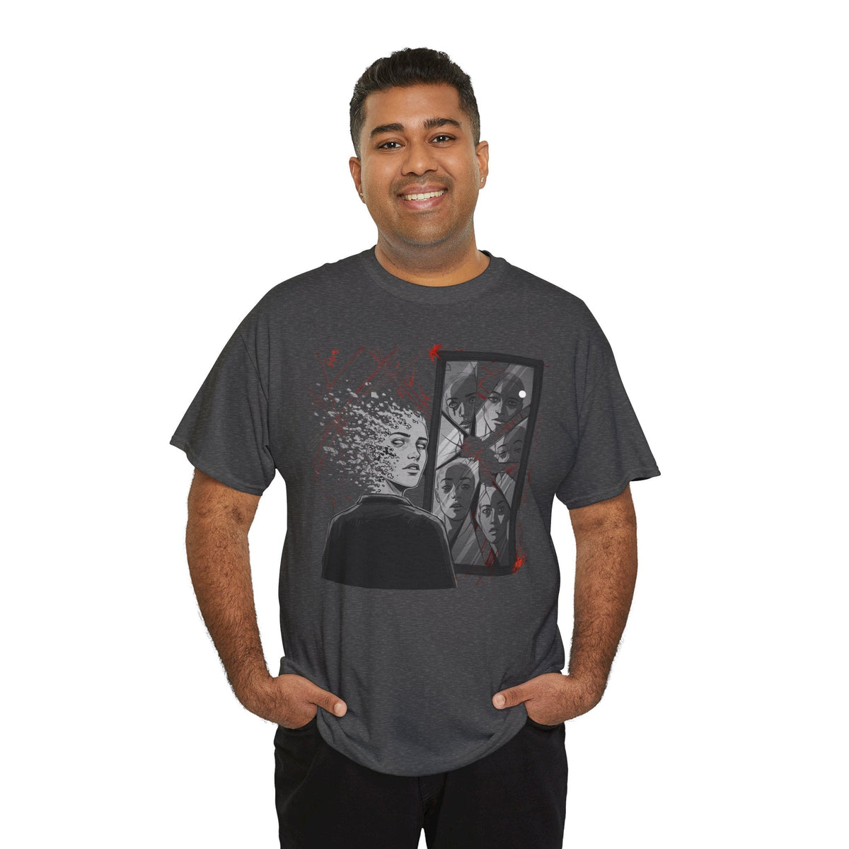 Xian Allen x Trash Cult Shirt – “Don’t Look Too Close” | Surreal Dark Art T-Shirt