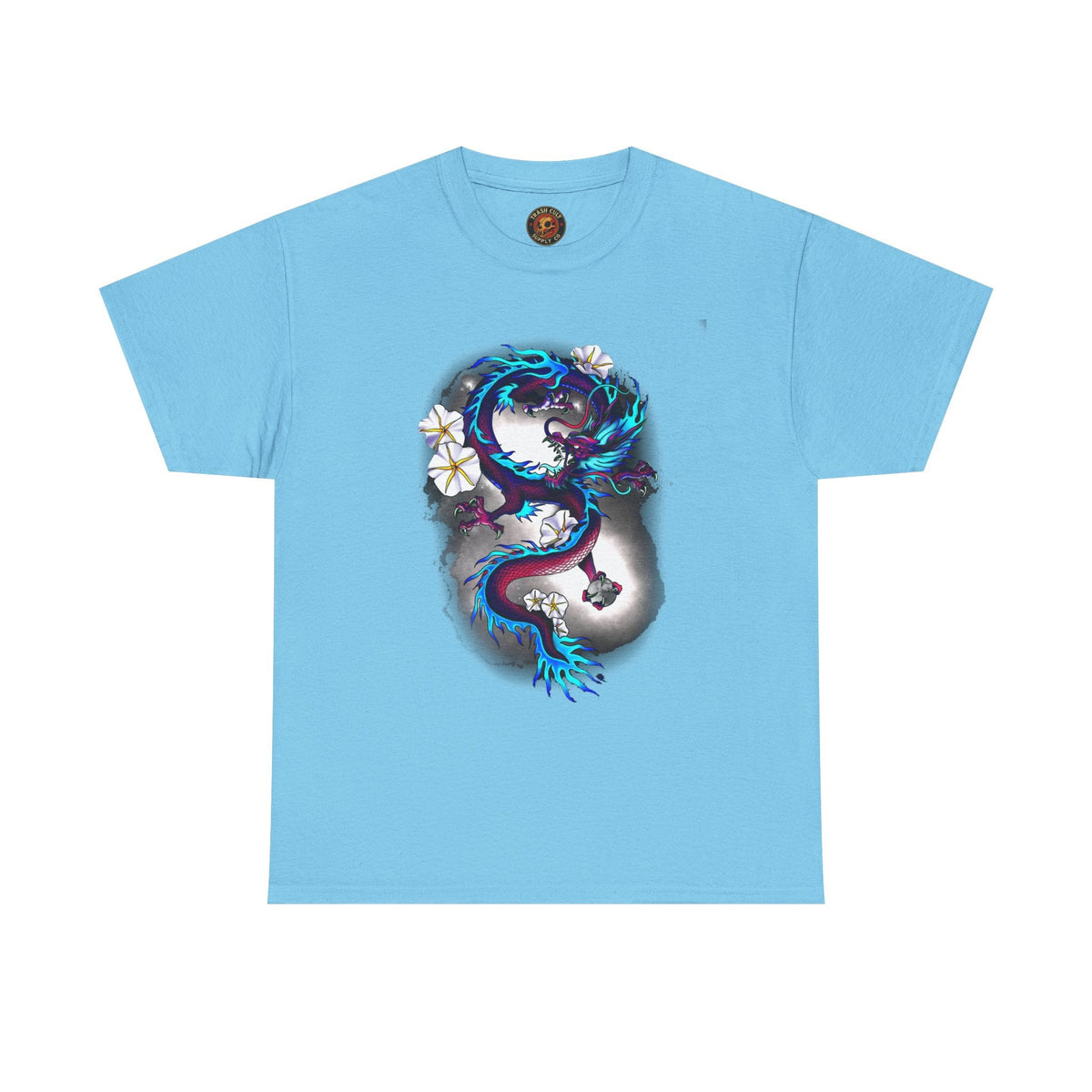 Electric Dragon Tattoo T-Shirt – Lara Davenport x Trash Cult Supply Co. Collab (Gildan 5000)