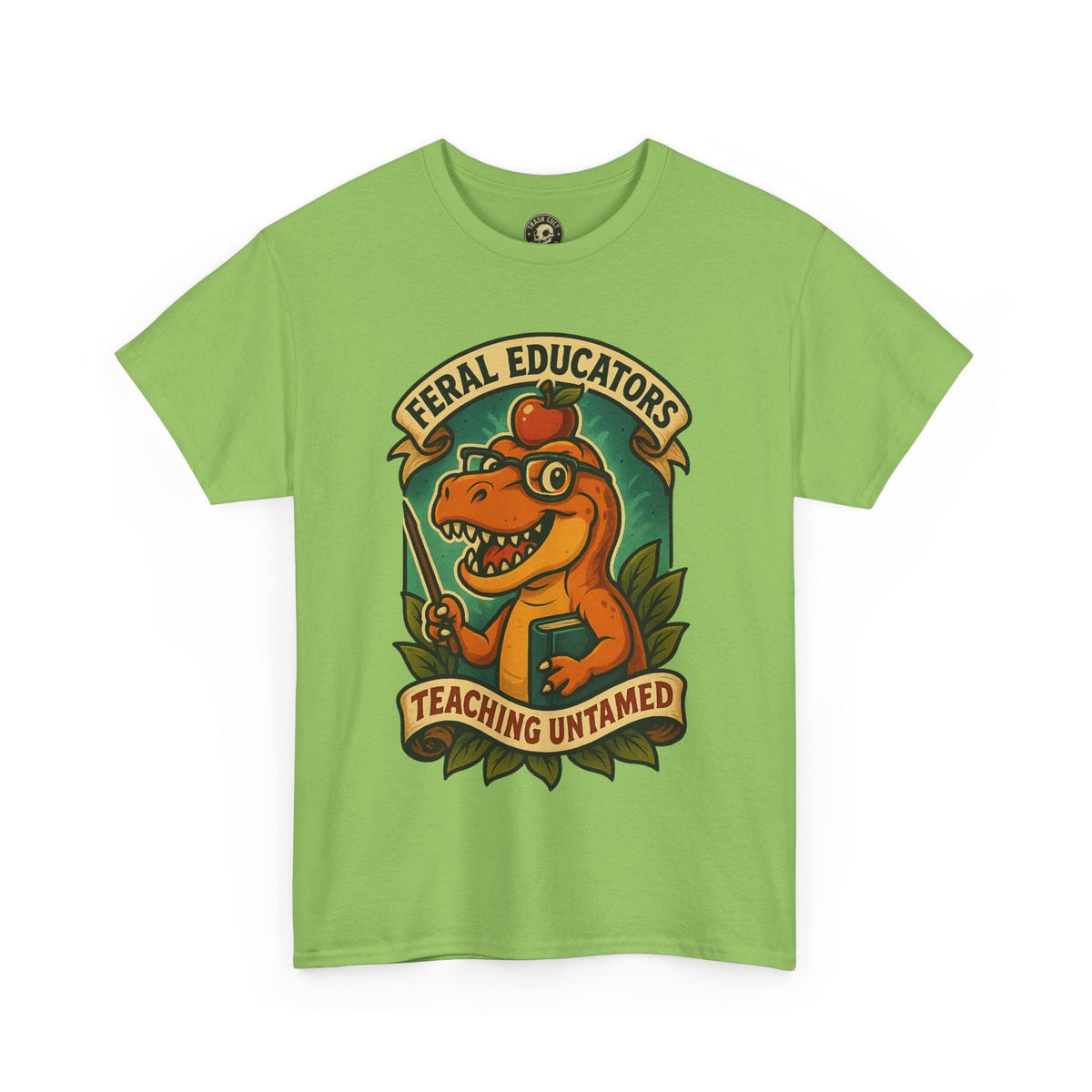 Feral Educators Tee, Fun Teacher Shirt, Unisex Cotton Tee, Gift for Educators, Classroom Apparel, Teacher Appreciation Day