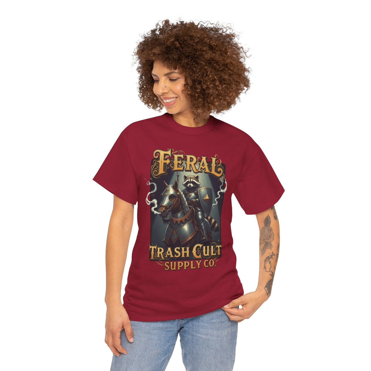 Feral Trash Cult Tee, Unisex Graphic Tee, Cool T-Shirt, Unique Funny Apparel, Gift for Eco Warriors, Casual Wear, Festival Clothing