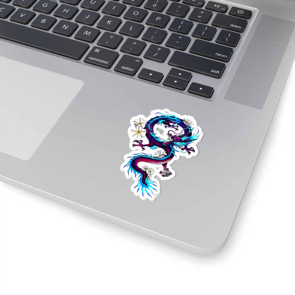 Electric Neon Dragon Sticker – Lara Davenport x Trash Cult