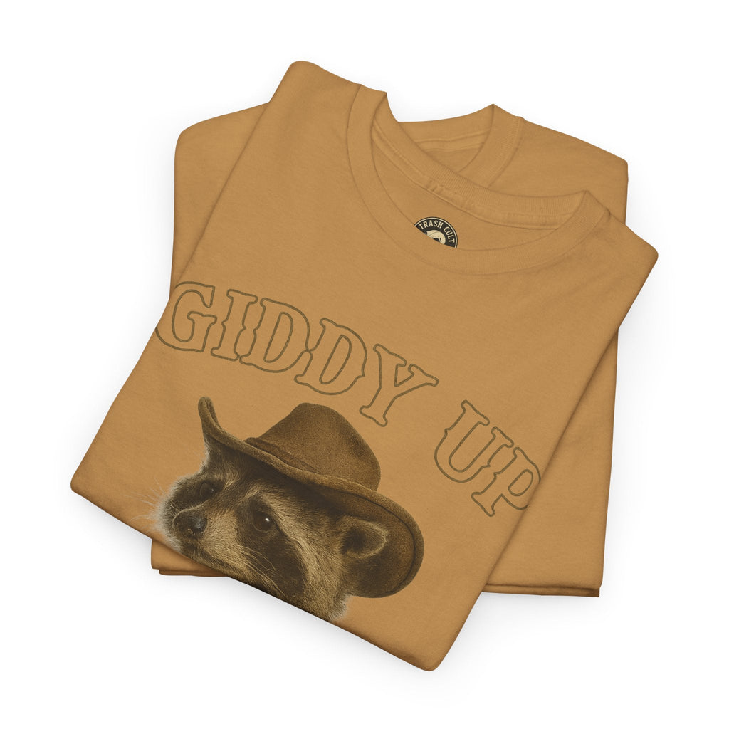 Giddy Up Graphic Tee, Funny Tee, Unisex Cowboy Shirt, Casual Wear, Gift for Him/Her