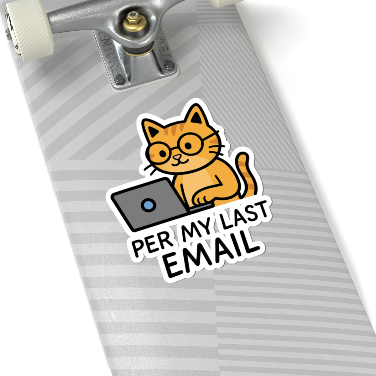 Funny Cat Laptop Stickers, Perfect for Office Humor, Gifts for Cat Lovers, Decorative Vinyl, Planner Accessories, Gift Wrap