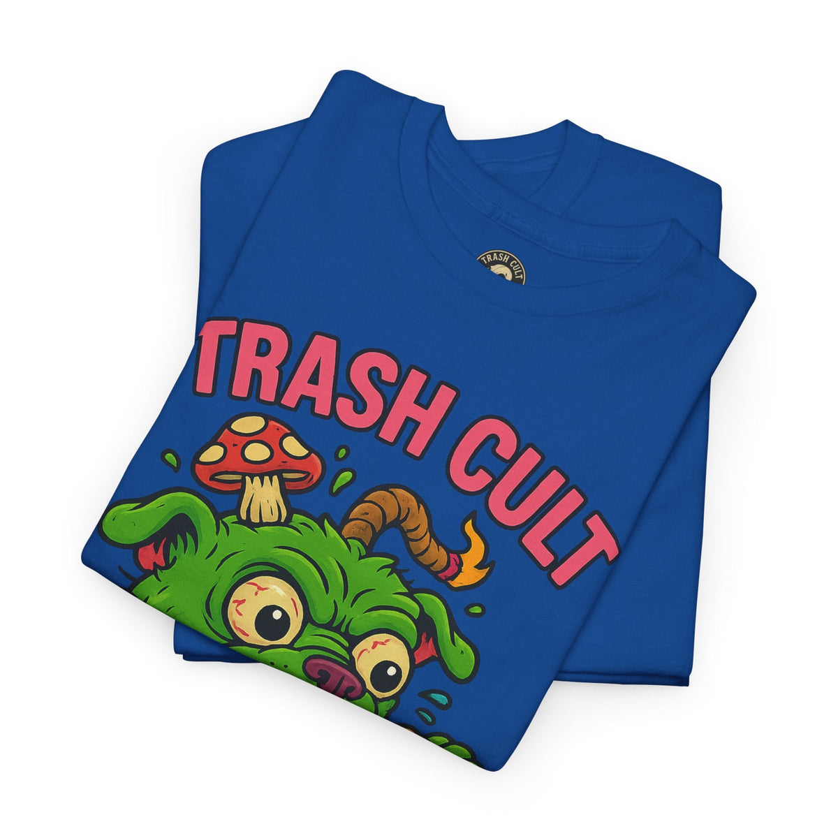 Feral Pizza Monster Shirt – Trash Cult Supply Co | Gildan 5000 Graphic Tee