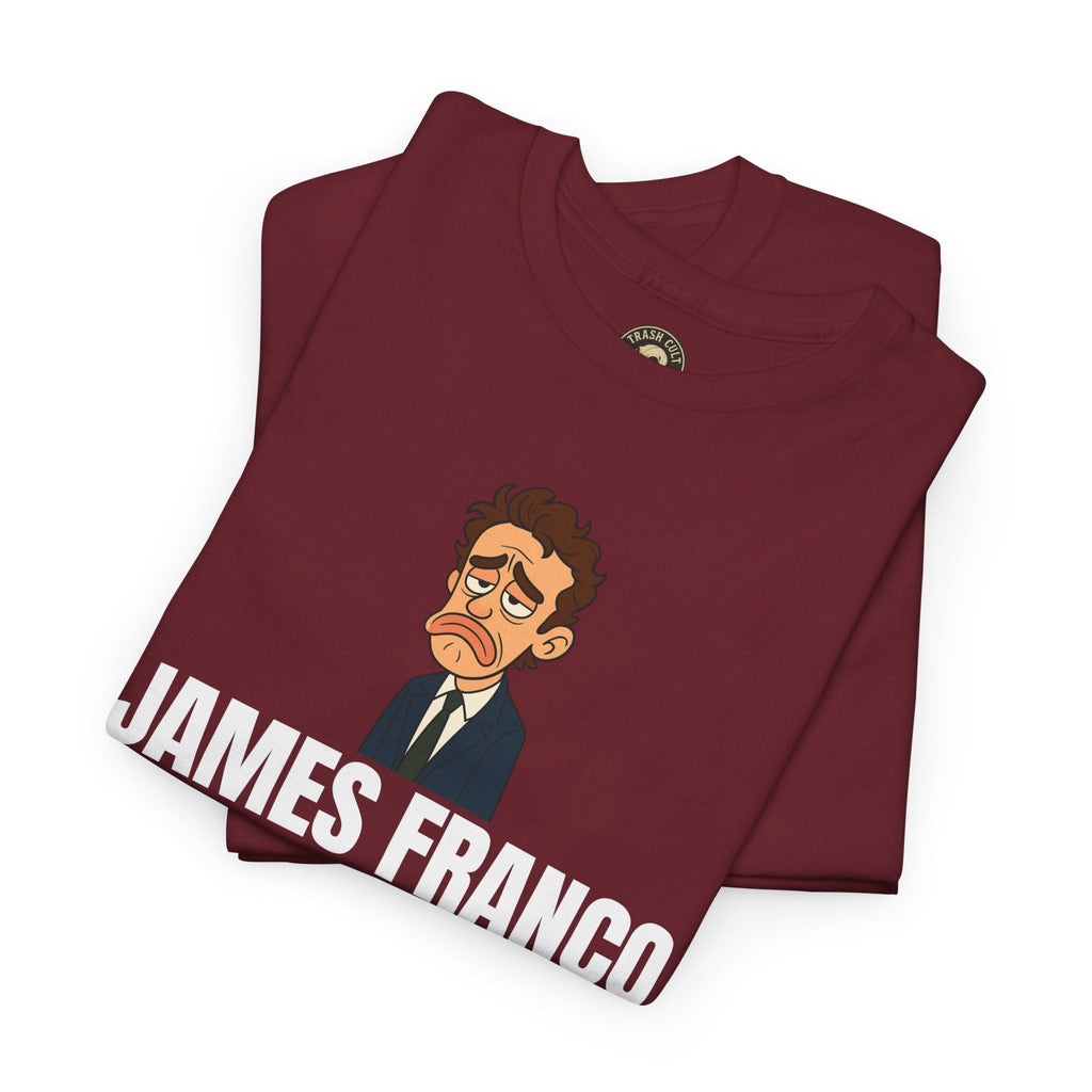 Disappointed James Franco Parody Shirt – “Saved My Life, Got a Lousy Handjob” Funny Cartoon Tee