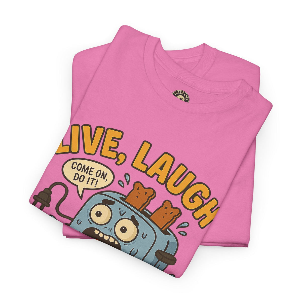 Funny Toaster Bath Tee, Humorous Unisex Shirt, Gift for Friends, Lightweight Cotton Tee, Birthday Party Outfit
