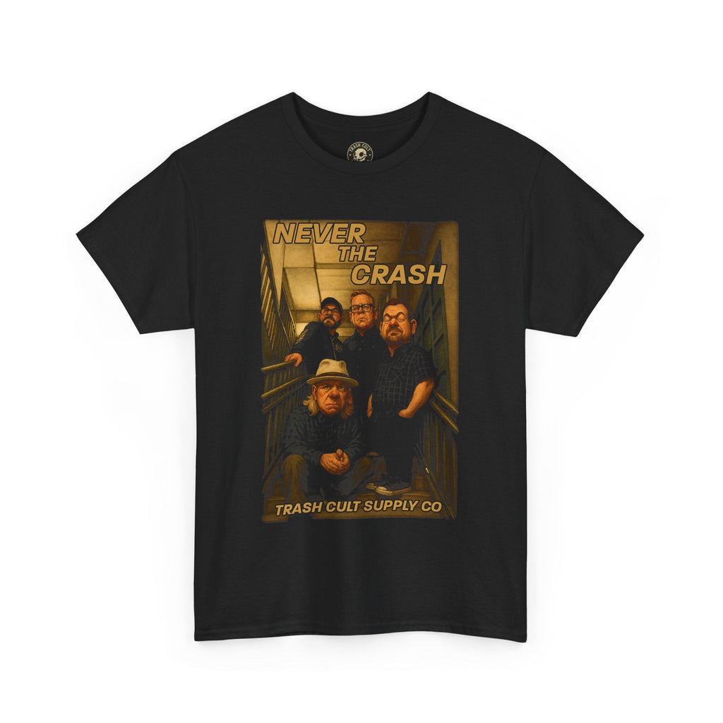 Never The Crash x Trash Cult Supply Co. Band Collab T-Shirt – Limited Edition Streetwear