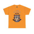 Funny Raccoon Shirt – "I May Be Stupid" Meme Tee – Cartoon Animal Humor T-Shirt – Gildan 5000