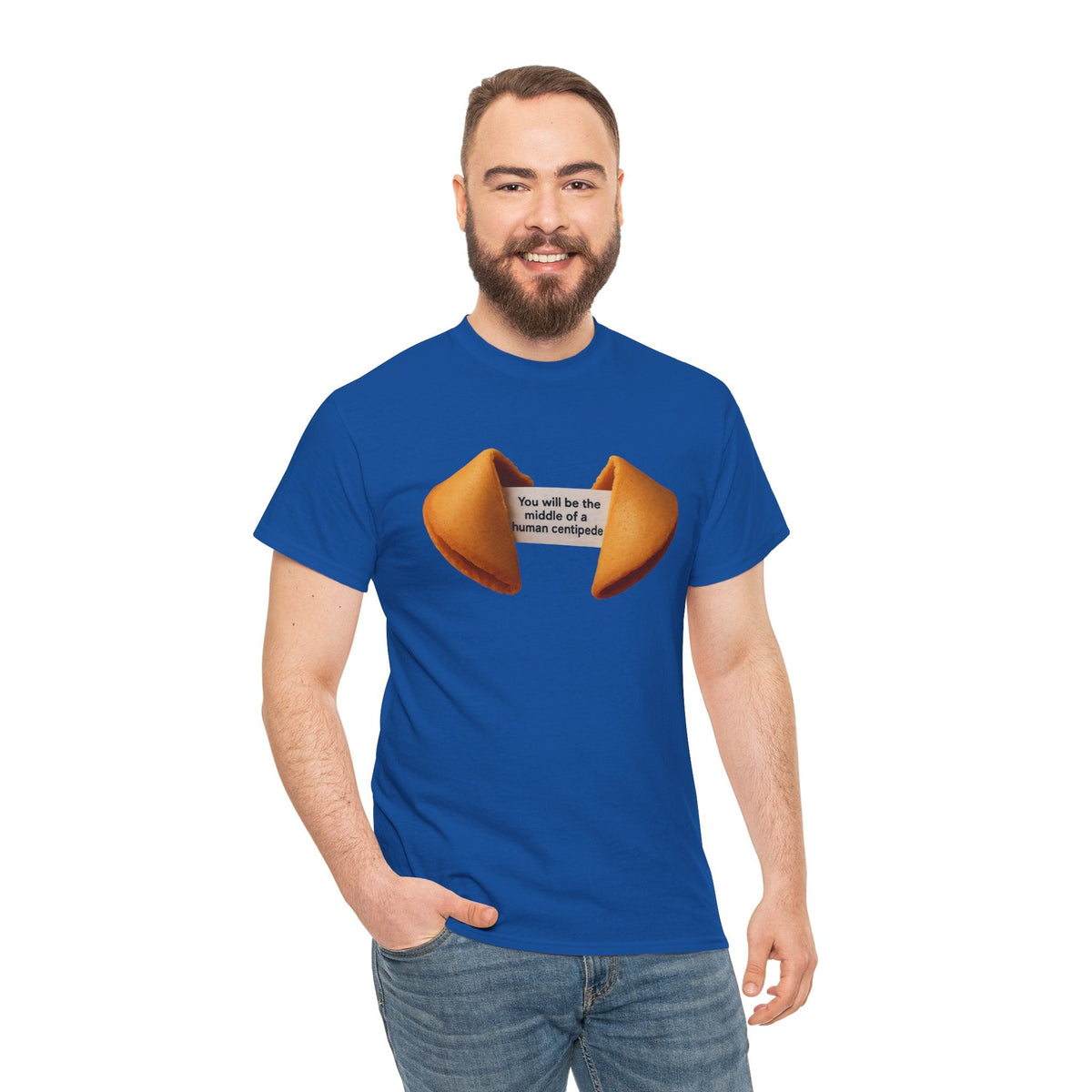 Fortune Cookie Unisex Heavy Cotton Tee - Positive Vibes Shirt