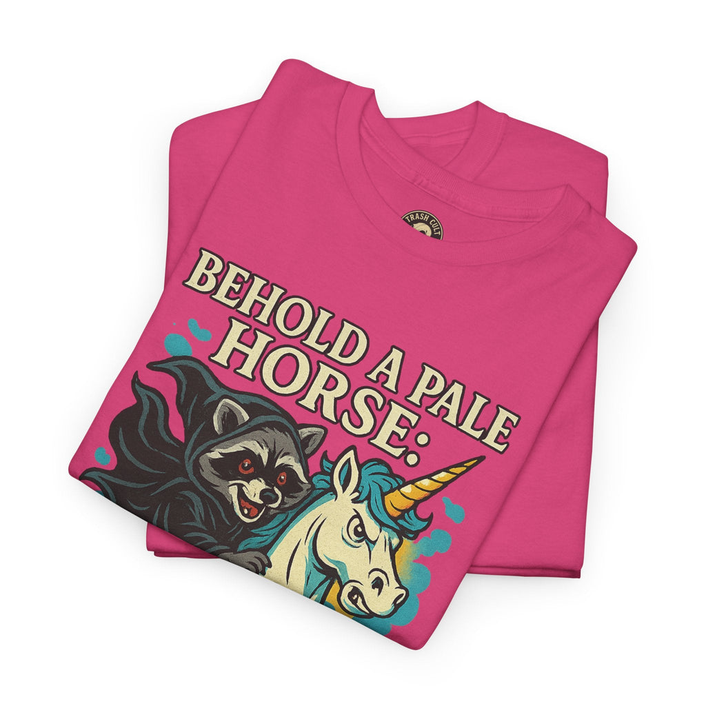 Behold a Pale Horse – Raccoon of Death Shirt | Gildan 5000 Unisex Tee