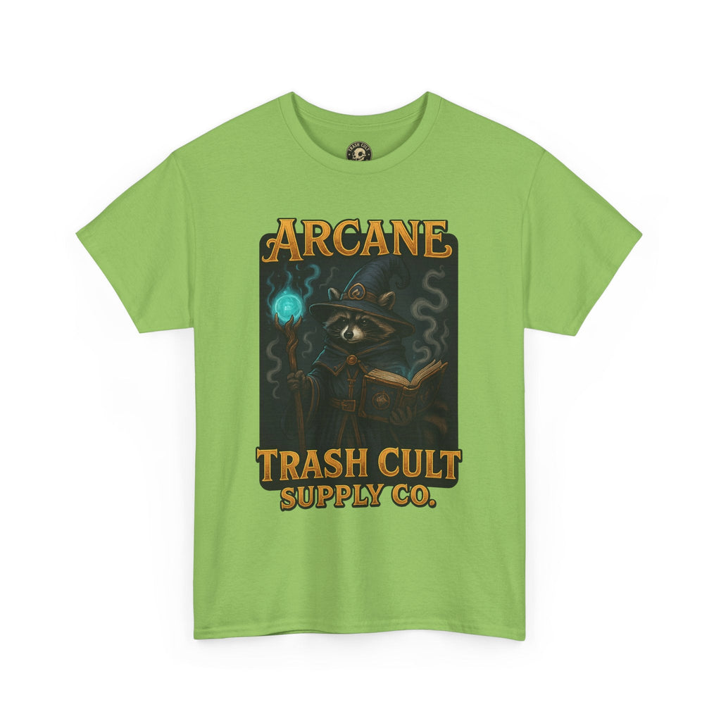 Arcane Trash Cult Unisex Heavy Cotton Tee, Cult Merchandise, Witchy Style, Halloween Tee, Casual Everyday Wear