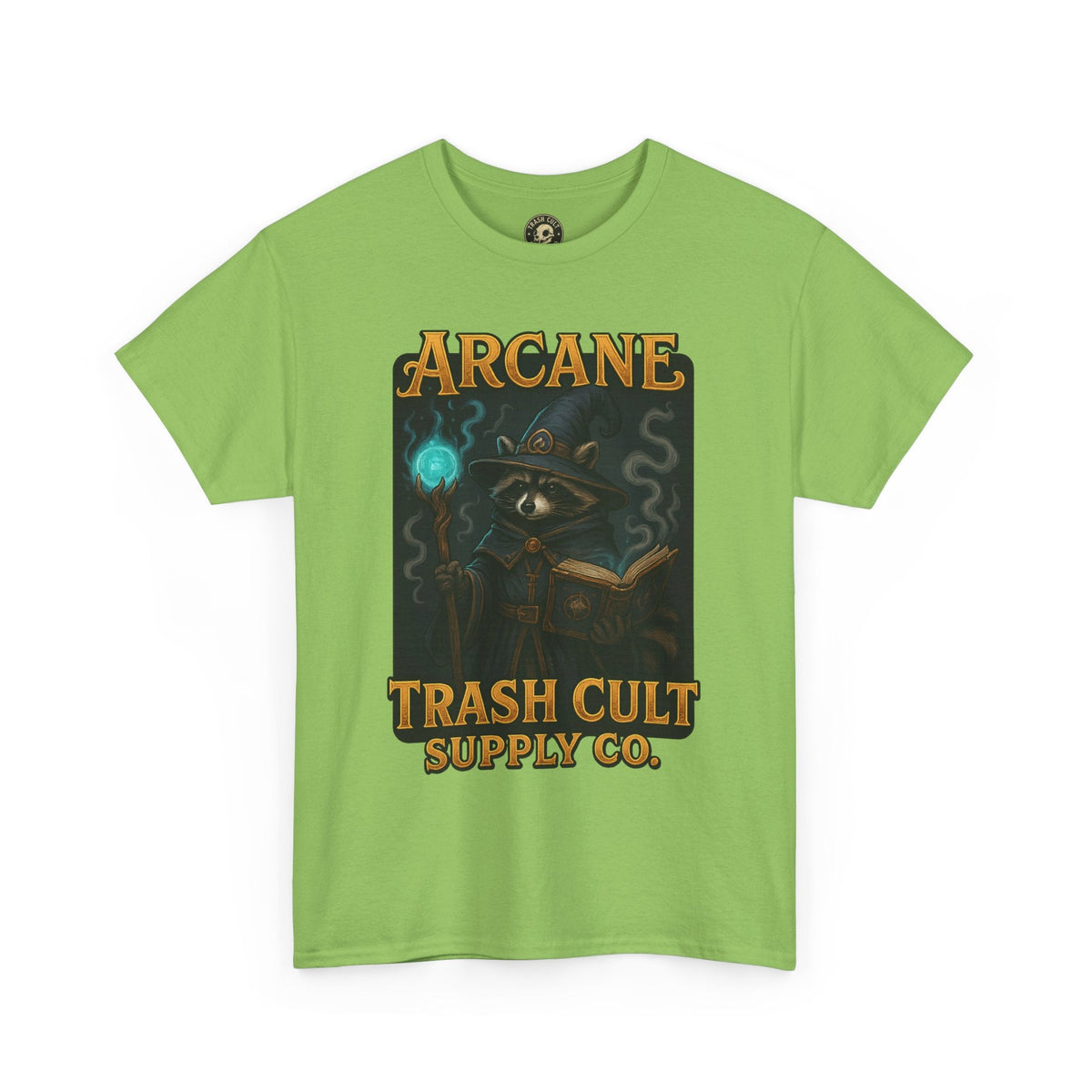 Arcane Trash Cult Unisex Heavy Cotton Tee, Cult Merchandise, Witchy Style, Halloween Tee, Casual Everyday Wear